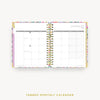 Day Designer 2024 daily planner: Blurred Spring cover with monthly calendar