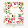 Day Designer 2024 daily planner: London Rose hard cover, gold wire binding