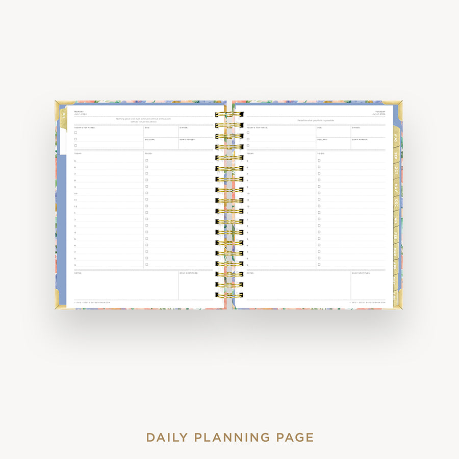 Day Designer 2024-25 daily planner: Lorelei cover with daily planning page