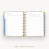 Day Designer 2024-25 mini daily planner: Lorelei cover with ideal week worksheet