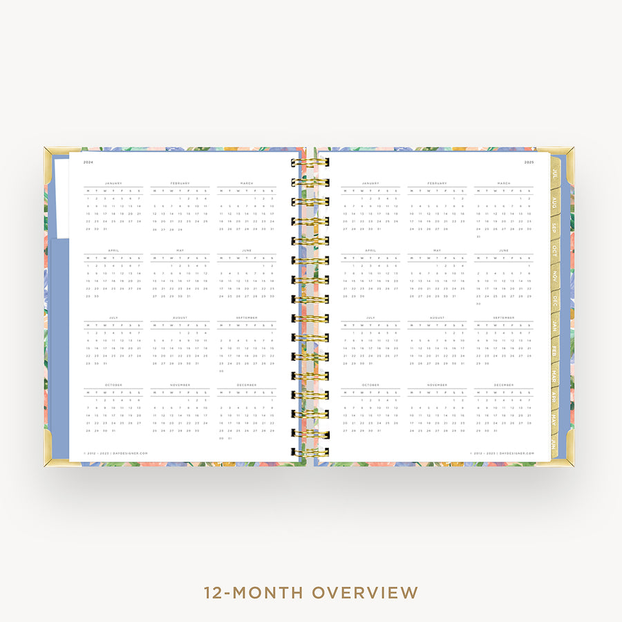 Day Designer 2024-25 mini daily planner: Lorelei cover with 12 month calendar