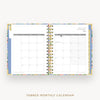 Day Designer 2024-25 mini daily planner: Lorelei cover with monthly calendar