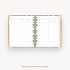Day Designer 2024-25 daily planner:  Fresh Sprigs cover with daily planning page