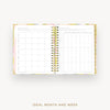 Day Designer 2024-25 daily planner: Serendipity cover with ideal week worksheet