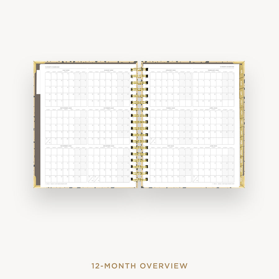 Day Designer 2024-25 daily planner: Savannah cover with 12 month calendar