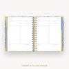 Day Designer 2024-25 mini weekly planner: Lorelei cover with undated daily planning pages