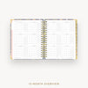 Day Designer 2024-25 weekly planner: Fresh Sprigs cover with 12 month calendar