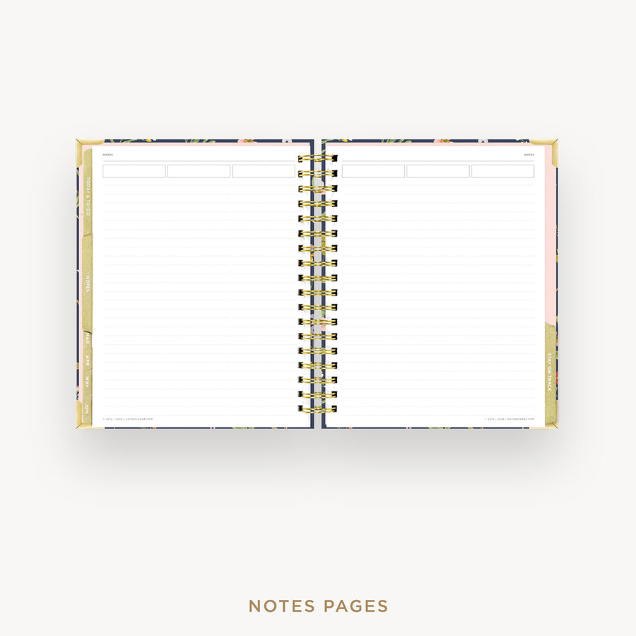 Day Designer 2024-25 weekly planner: Fresh Sprigs cover with note-taking pages