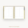 Day Designer 2024-25 weekly planner: Savannah cover with undated daily planning pages
