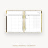 Day Designer 2024-25 weekly planner: Savannah cover with monthly calendar