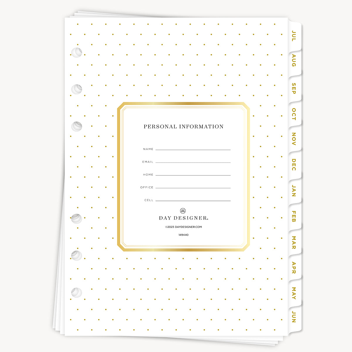 A5 Planner Inserts: 2024-25 Weekly/Monthly A5 (Academic Year)
