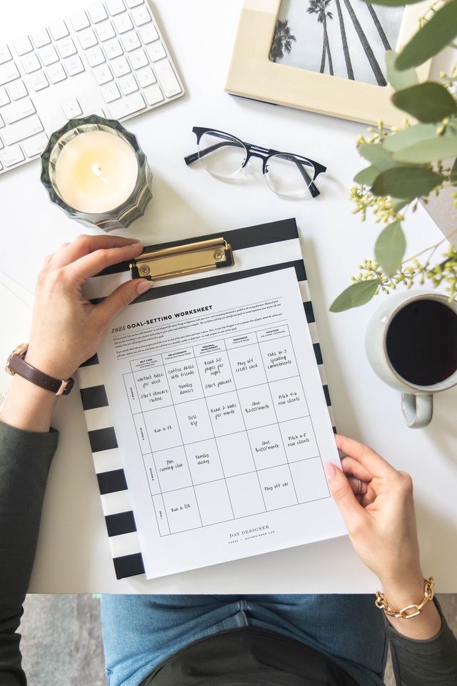 Free 2025 Goal Setting Worksheet Printable | Day Designer free-2025-goal-setting-worksheet-printable-day-designer