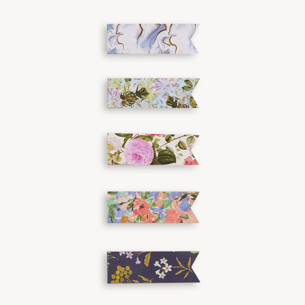 Magnetic Bookmarks: Beautiful 5-Pack Set