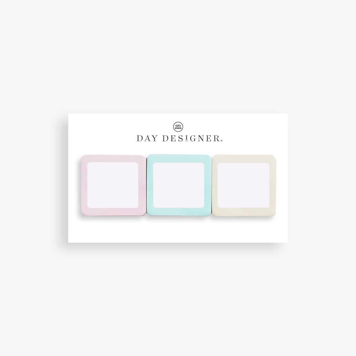 Mini Monthly Sticky Notes: 3-Pack Set