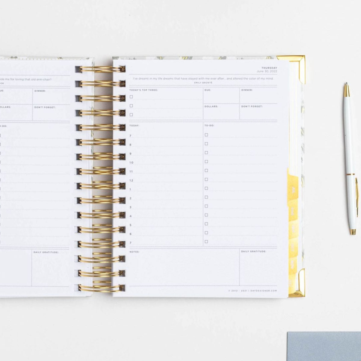 2025-26 Mini Daily Planner: Oh So Lovely