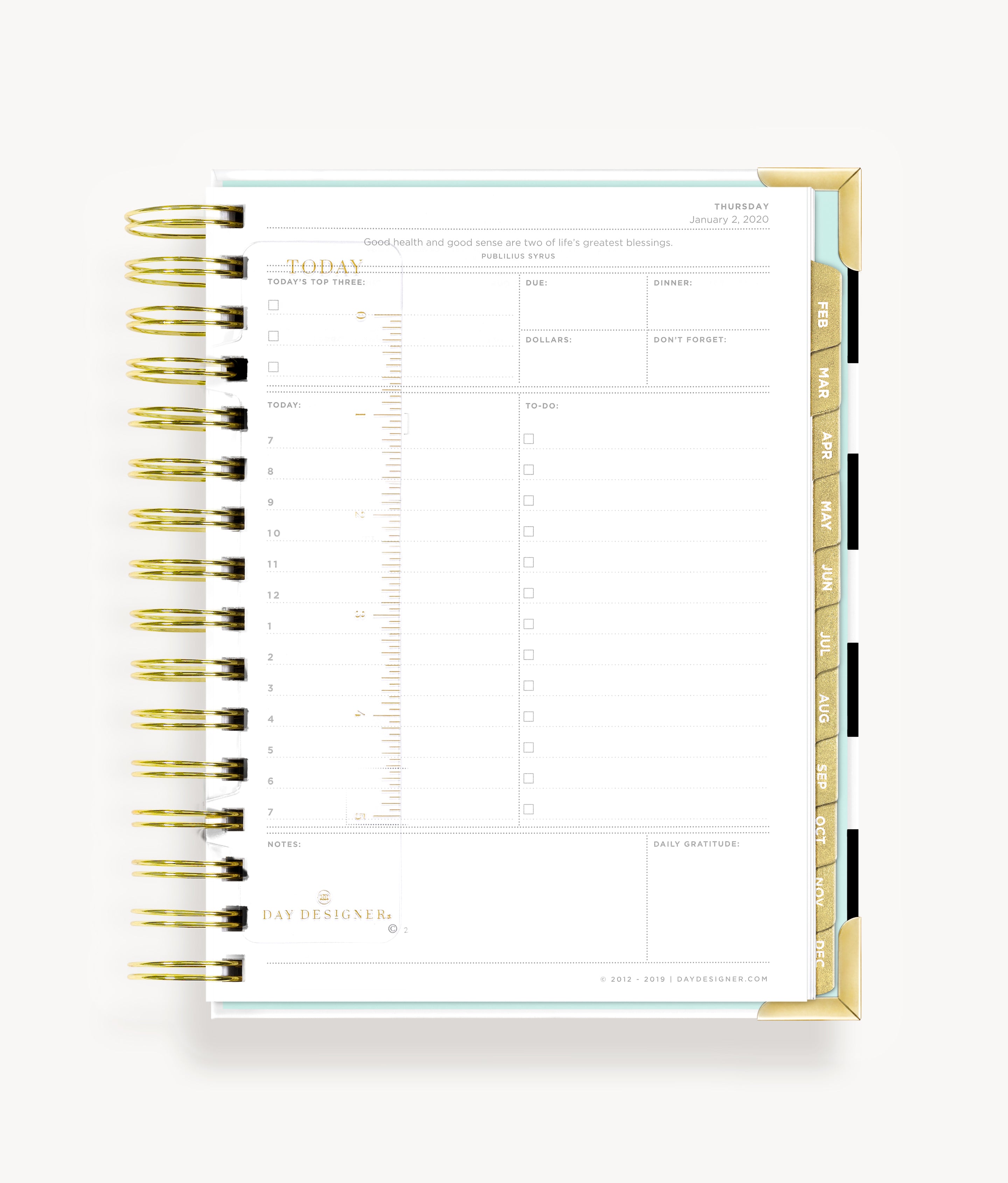 Flagship Mini Bookmark Planner Ruler