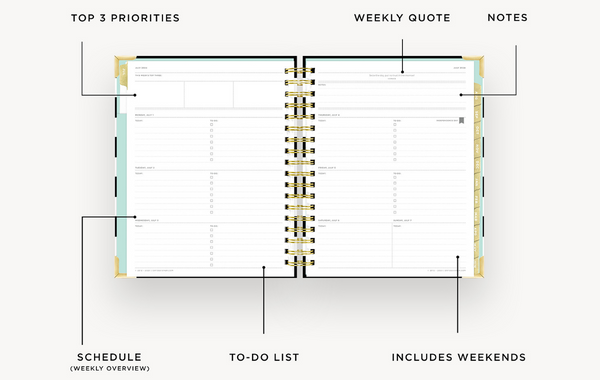 2023-24 Academic Year Weekly Planners | Day Designer