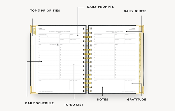 2025 Mini Daily Planners