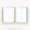 Day Designer 2026 mini weekly planner: oh so lovely cover with entertainment party planner