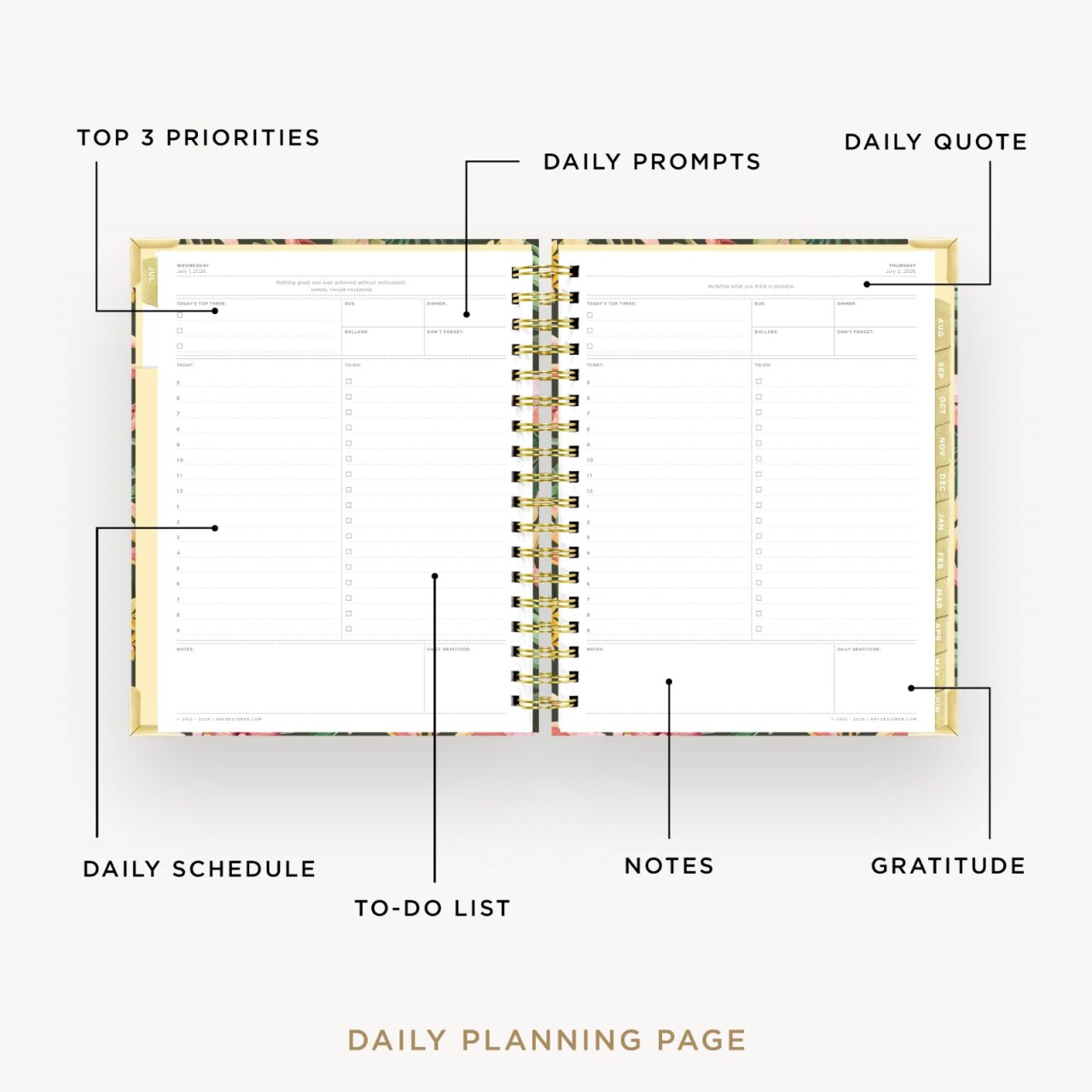 2026-27 Daily Planner: Martinique