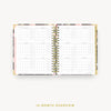 Day Designer 2024 daily planner: Wild Blooms cover with 12 month calendar