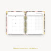 Day Designer 2024 daily planner: Wild Blooms cover with monthly calendar