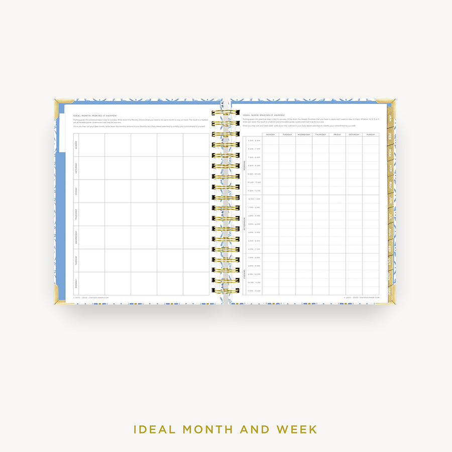 Day Designer 2024 daily planner: Casa Bella cover with ideal week worksheet