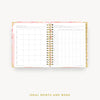 Day Designer 2024 daily planner: Sunset cover with ideal week worksheet