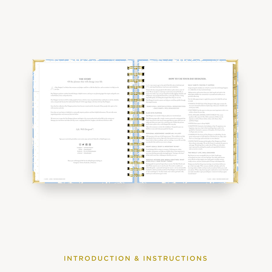 Day Designer 2024 daily planner: Annabel cover with introduction and how to guide
