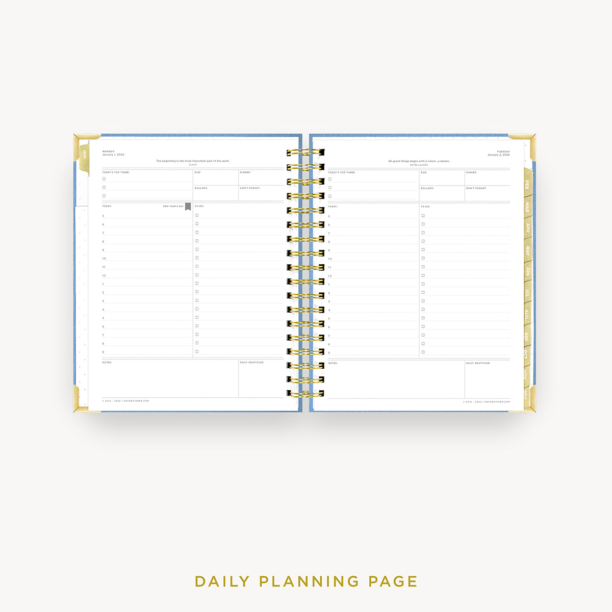 DAY DESIGNER, 2023-24 Daily Planner - Bali - Original