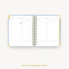 Day Designer 2024 daily planner: Chambray Bookcloth cover with daily planning page