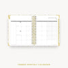 Day Designer 2024 daily planner: Chic cover with monthly calendar