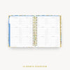 Day Designer 2024 daily planner: Flutter cover with 12 month calendar