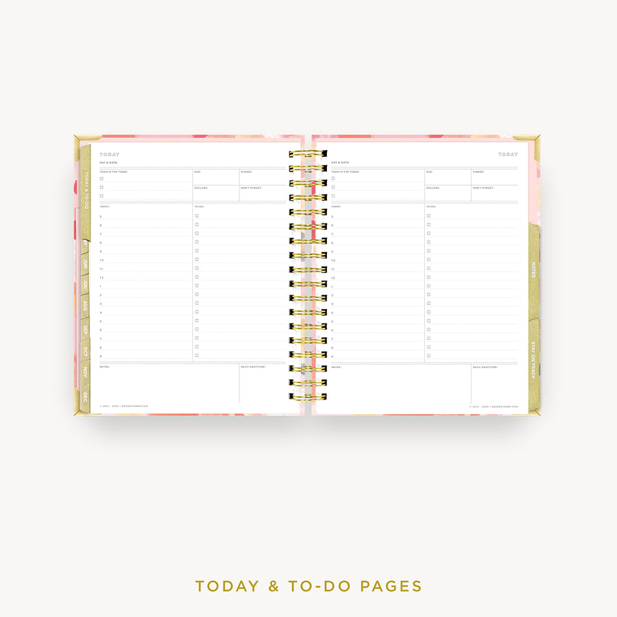 Day Designer 2024 weekly planner: Sunset cover with undated daily planning pages