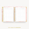 Day Designer 2024 mini weekly planner: Sunset cover with gift ideas pages