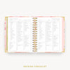 Day Designer 2024 mini weekly planner: Sunset cover with packing checklist