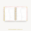 Day Designer 2024 weekly planner: Sunset cover with entertainment party planner