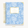 Day Designer 2024 weekly planner: Annabel hard cover, gold wire binding
