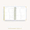Day Designer 2024 weekly planner: Annabel cover with entertainment party planner