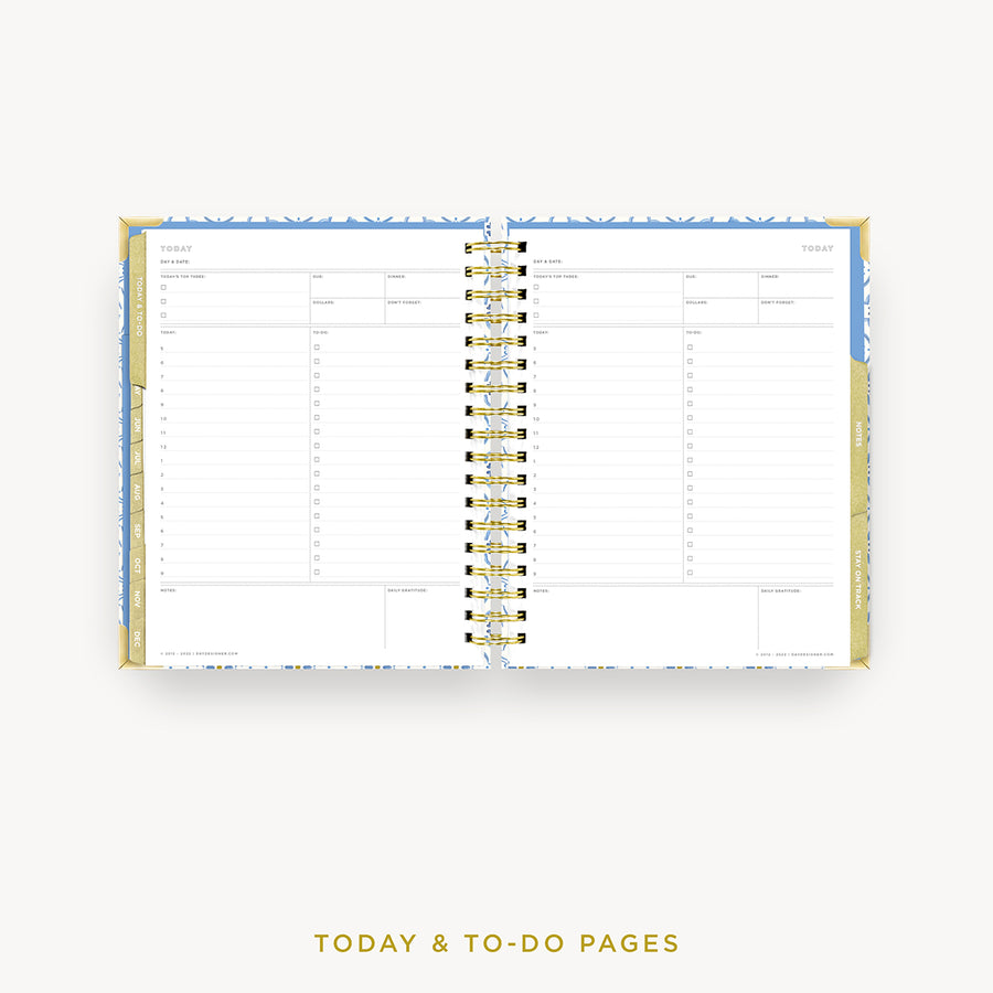 Day Designer 2024 weekly planner: Casa Bella cover with undated daily planning pages