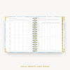 Day Designer 2024 mini weekly planner: Annabel cover with ideal week worksheet