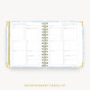 Day Designer 2024 mini weekly planner: Annabel cover with entertainment party planner