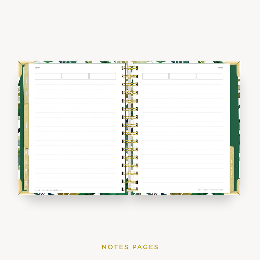 Day Designer 2024 mini weekly planner: Bali cover with note-taking pages