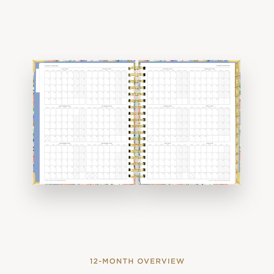 Day Designer 2024-25 daily planner: Lorelei cover with 12 month calendar