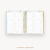 Day Designer 2024-25 daily planner: Palmetto cover with 12 month calendar