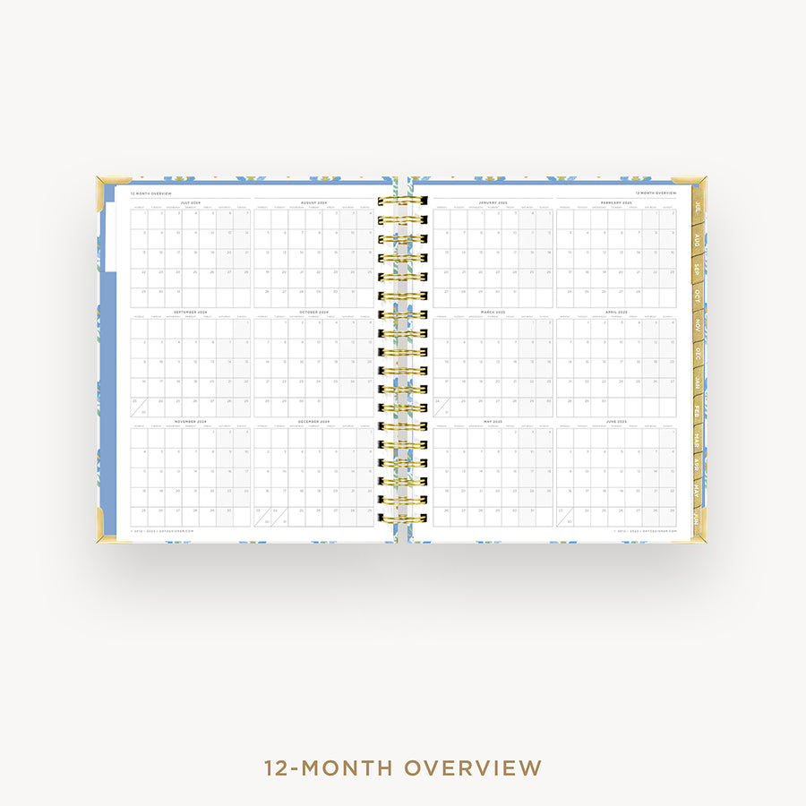 Day Designer 2024-25 daily planner: Tasha cover with 12 month calendar