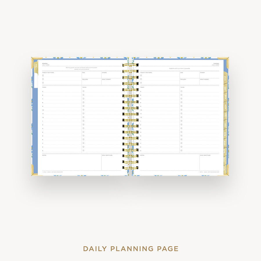 Day Designer 2024-25 daily planner: Tasha cover with daily planning page