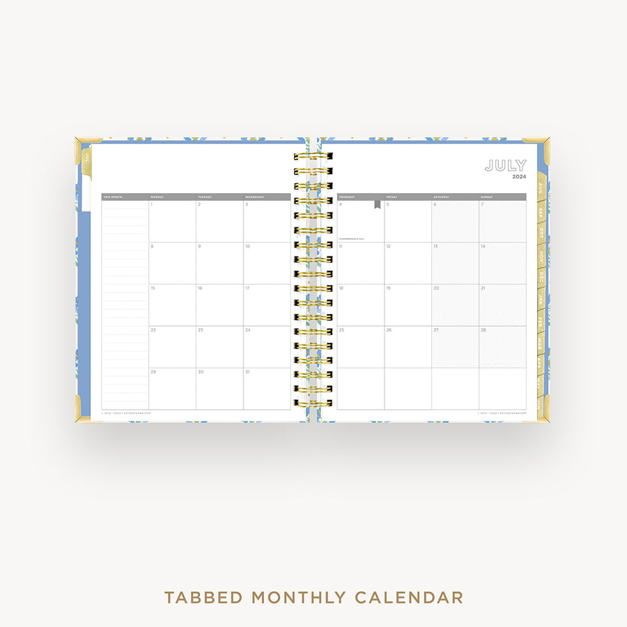 Day Designer 2024-25 daily planner: Tasha cover with monthly calendar