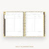 Day Designer 2024-25 mini daily planner: Savannah cover with daily planning page