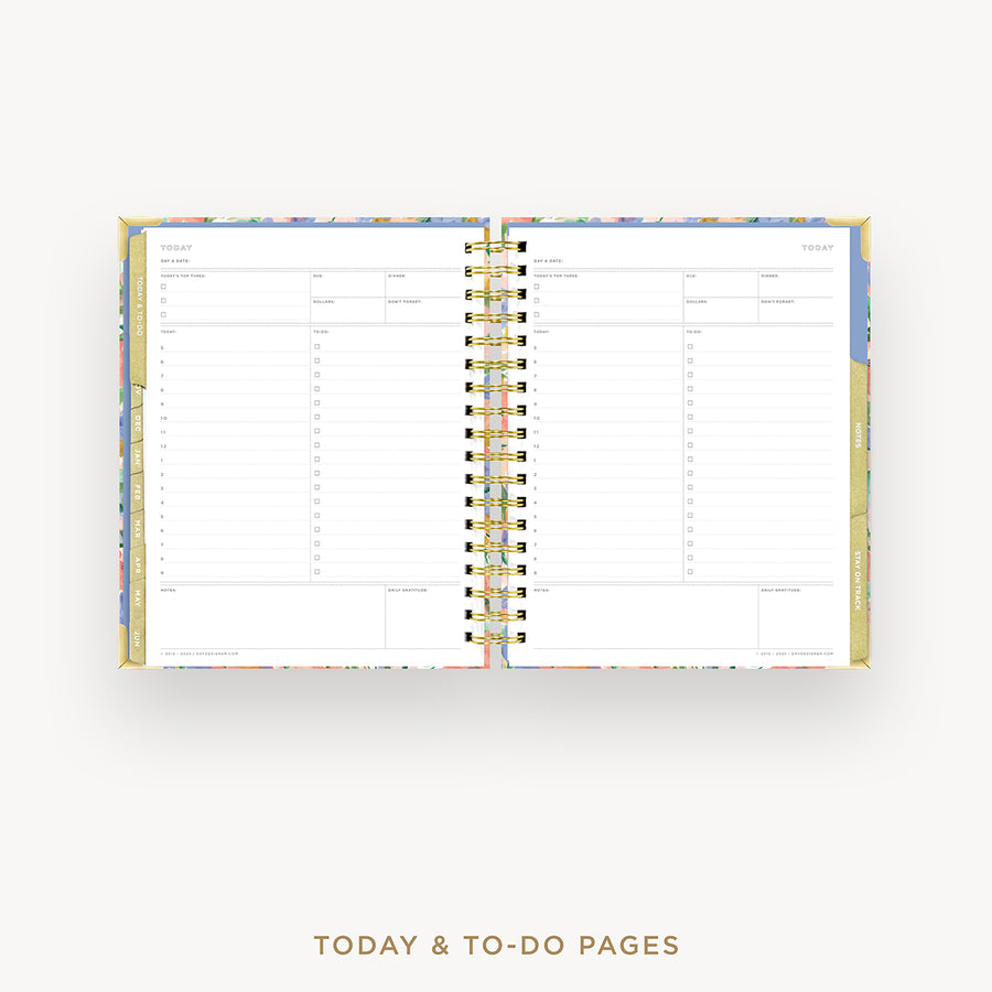 Day Designer 2024-25 weekly planner: Lorelei cover with undated daily planning pages